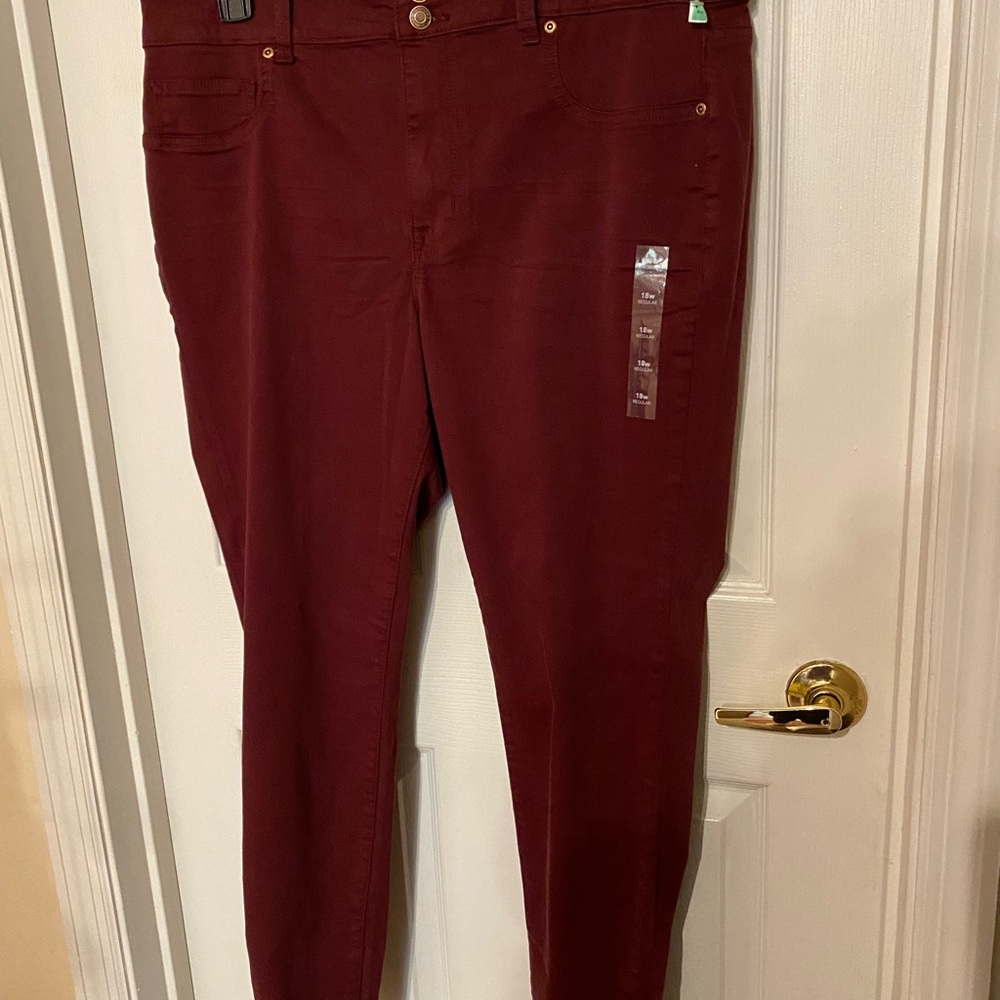 NWT M Jeans Jegging by Maurice’s 18W High Rise